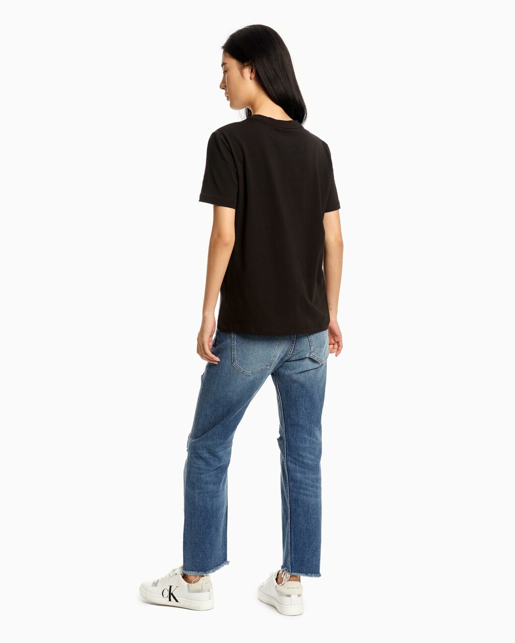 INSTITUTIONAL STRAIGHT TEE, Ck Black, hi-res