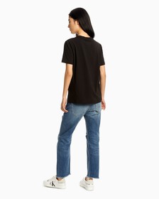 INSTITUTIONAL STRAIGHT TEE, Ck Black, hi-res
