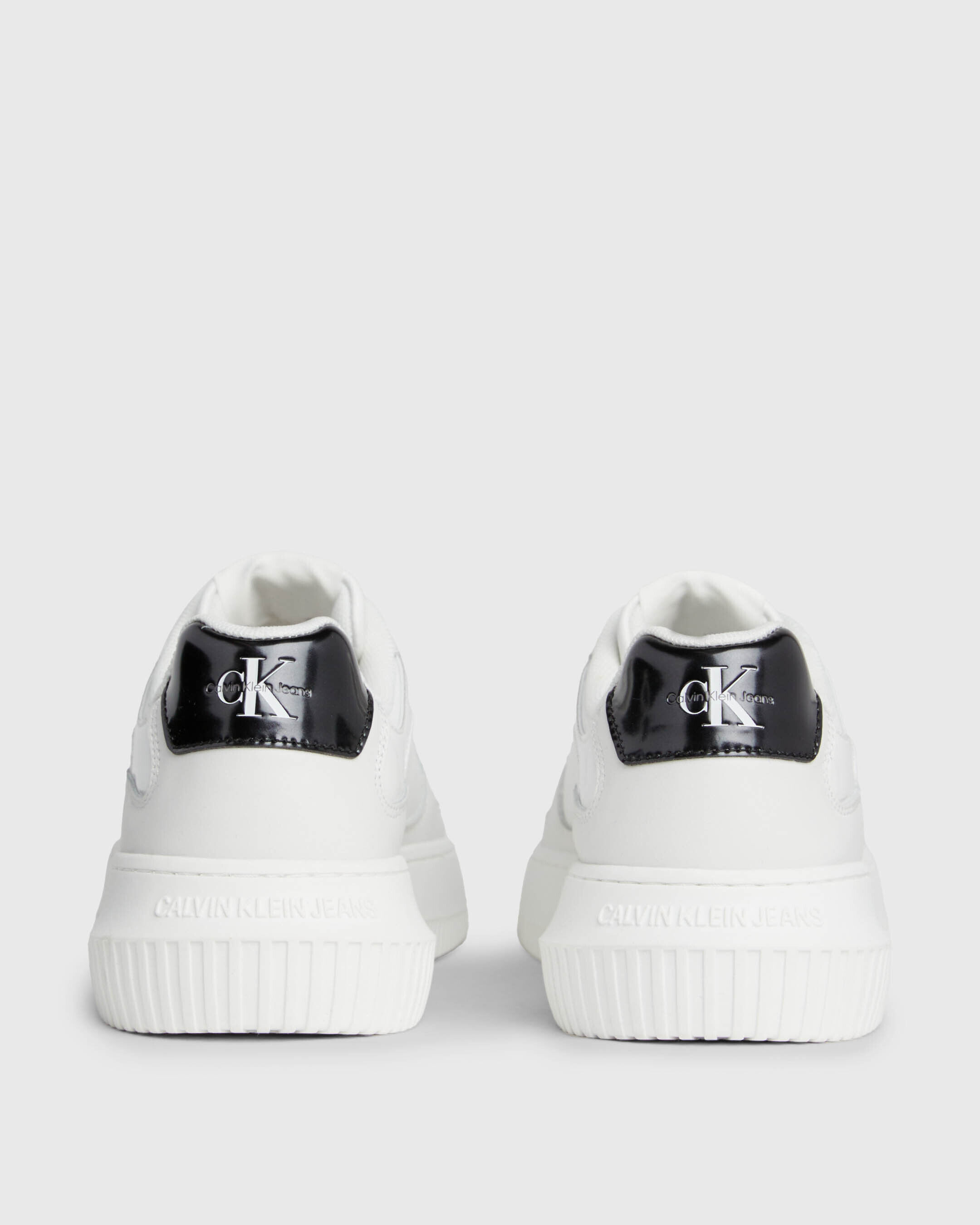 White calvin cheap klein trainers