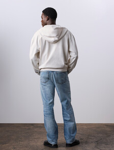Jung Kook for Calvin Klein Terry Relaxed Hoodie, LILY, hi-res