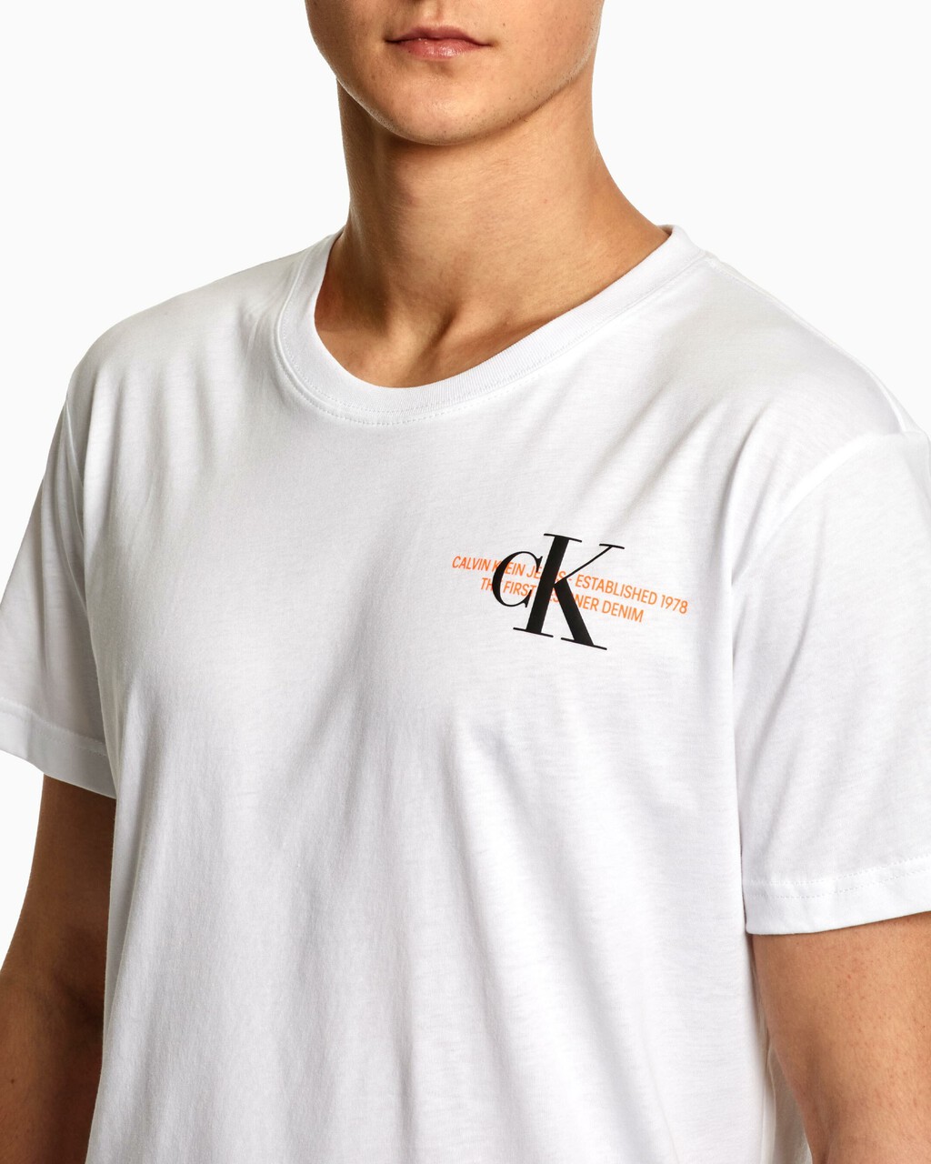 MONOGRAM TEE, Bright White, hi-res