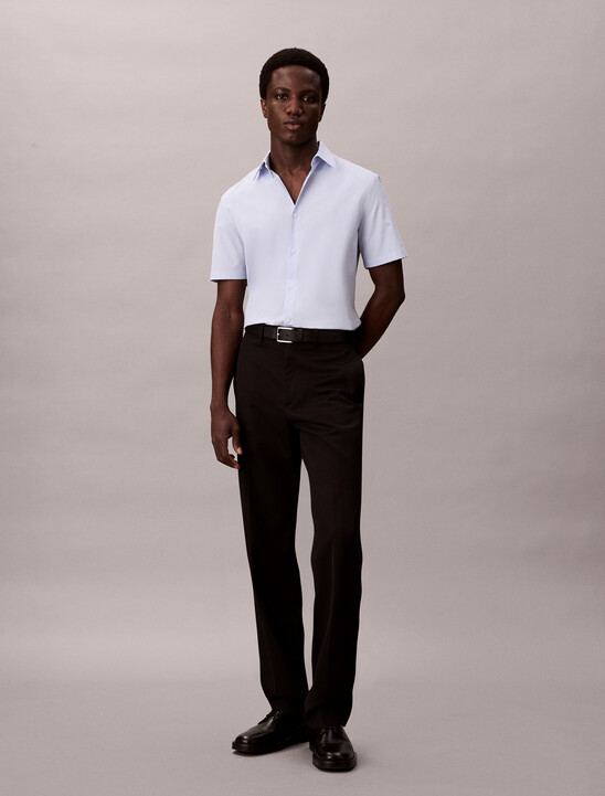 Stretch Cotton Slim Shirt