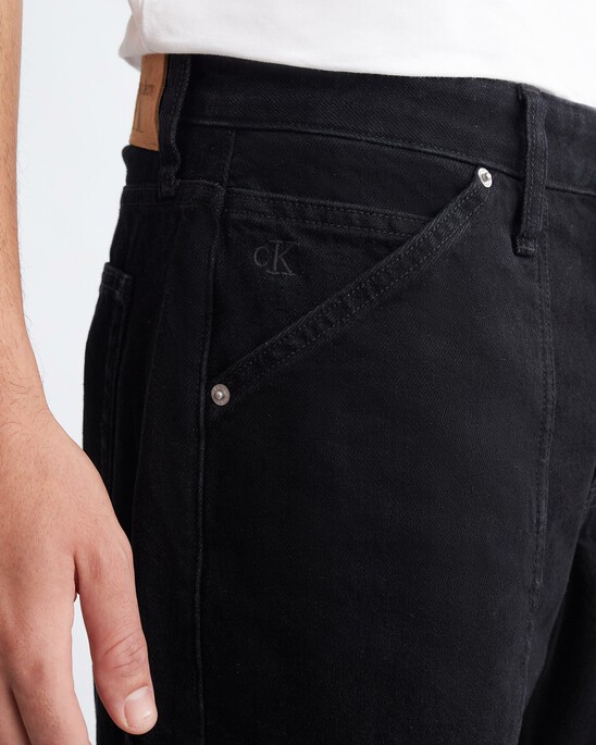 Recycled Cotton 90s Straight Workwear Pants