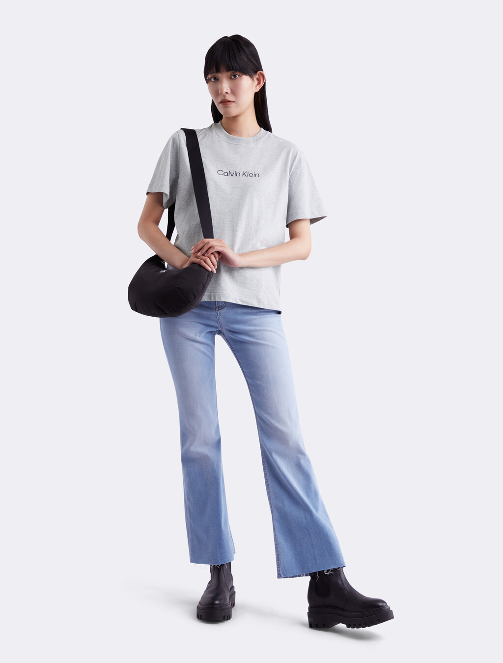 Hero Modern Boxy Tee, HEROIC GREY HEATHER CM1BK 08, hi-res