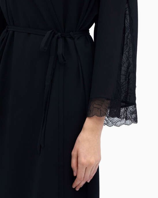 CK BLACK CAMELLIA ROBE