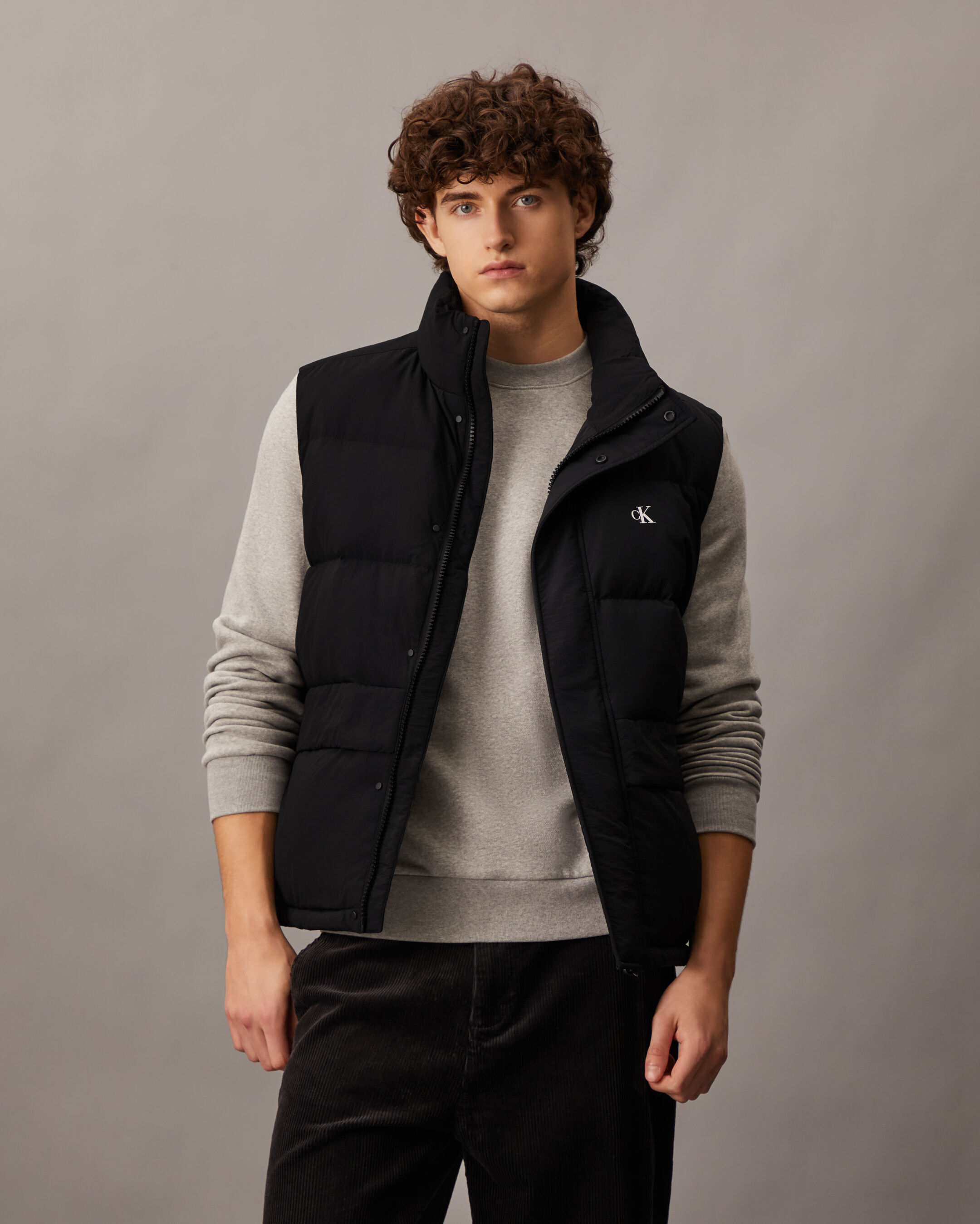 Essential Down Vest black Calvin Klein Singapore