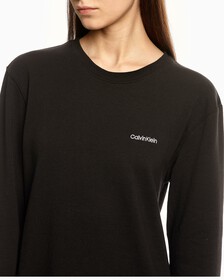 MODERN COTTON LOUNGESWEATSHIRT, Black, hi-res