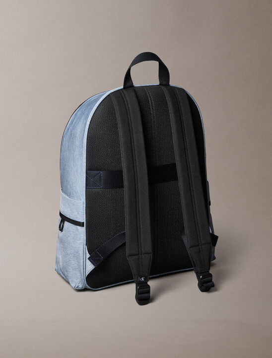 Bold Logo Nylon Round Backpack