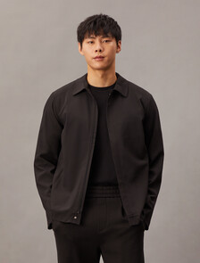 Essential Woven Jacket, Black, hi-res