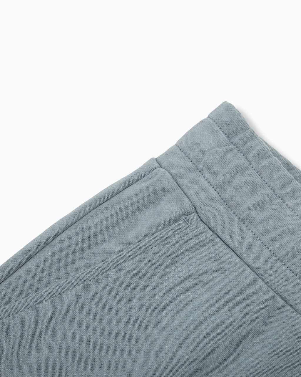 MONOGRAM SWEAT SHORTS, Overcast Grey, hi-res