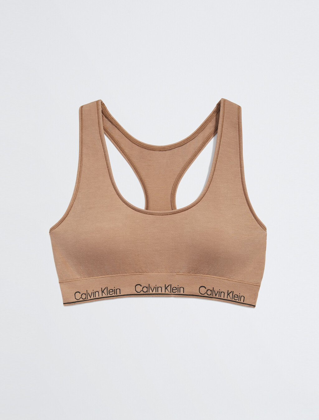 Modern Seamless Lightly Lined Bralette, SANDALWOOD, hi-res
