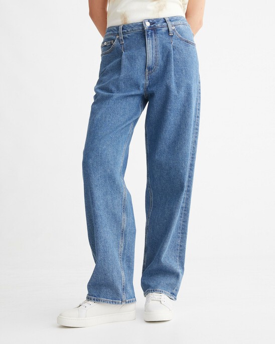 RECONSIDERED 90S STRAIGHT RECYCLED COTTON JEANS