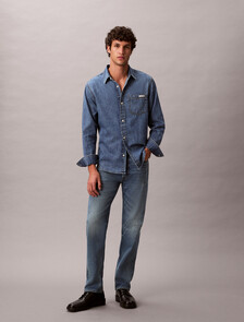 Standard Straight Fit Jeans, ASPEN HEIGHTS BLUE, hi-res