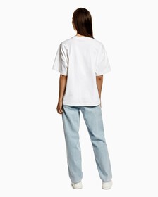 FASHION GRAPHIC TEE, Bright White, hi-res