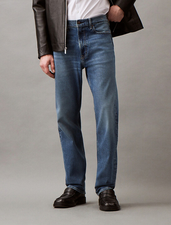 Standard Straight Fit Tinted Stone Jeans