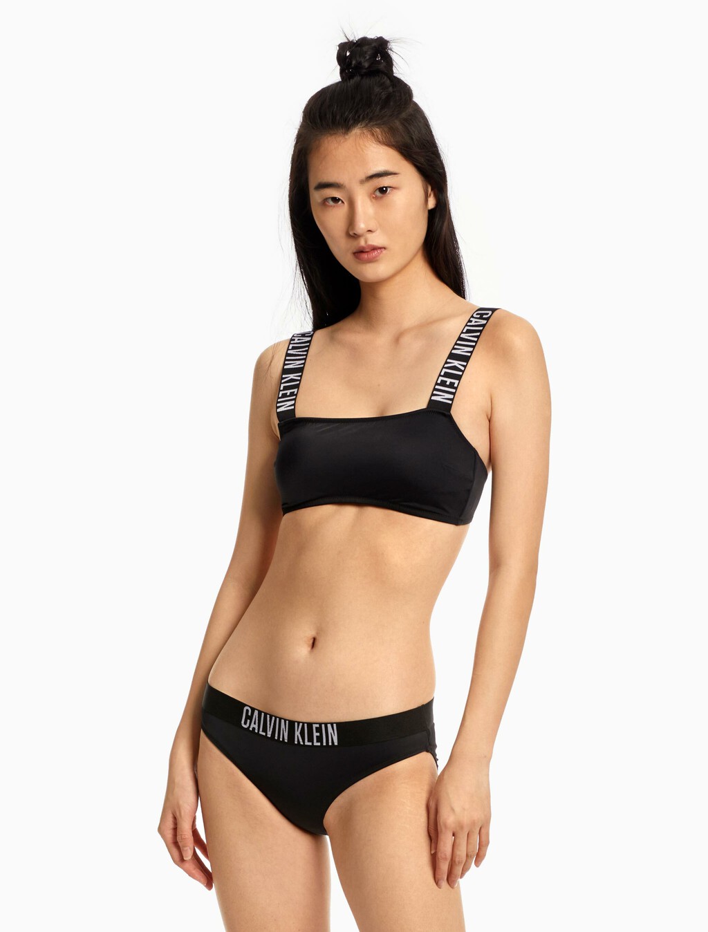 INTENSE POWER BANDEAU TOP, Pvh Black, hi-res