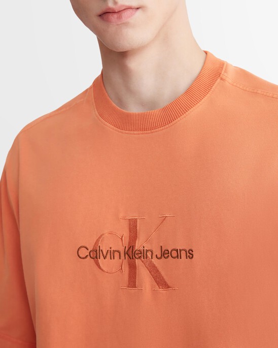 Mineral Dye Relaxed Monologo Tee