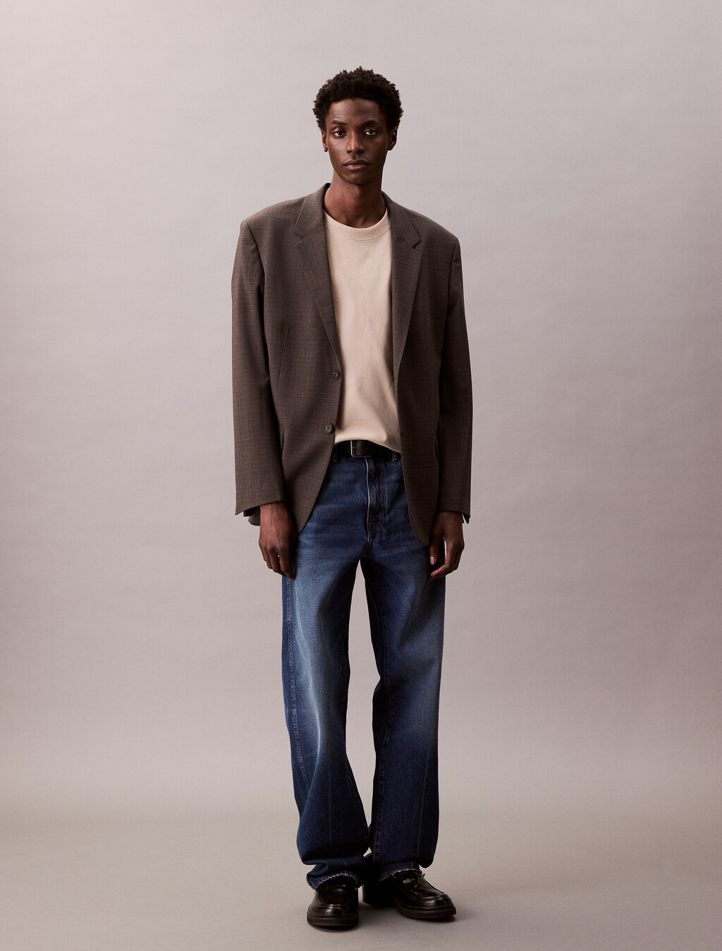 Cotton Relaxed Tee, Pure Cashmere, hi-res