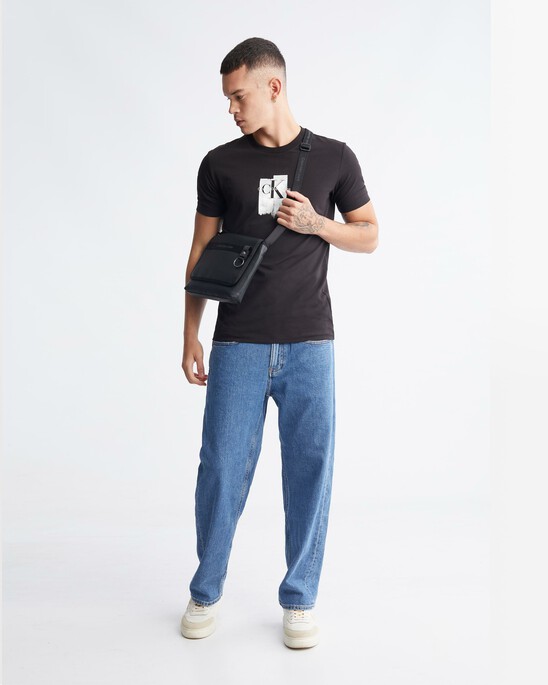 Recycled Cotton 90s Straight Cropped Jeans