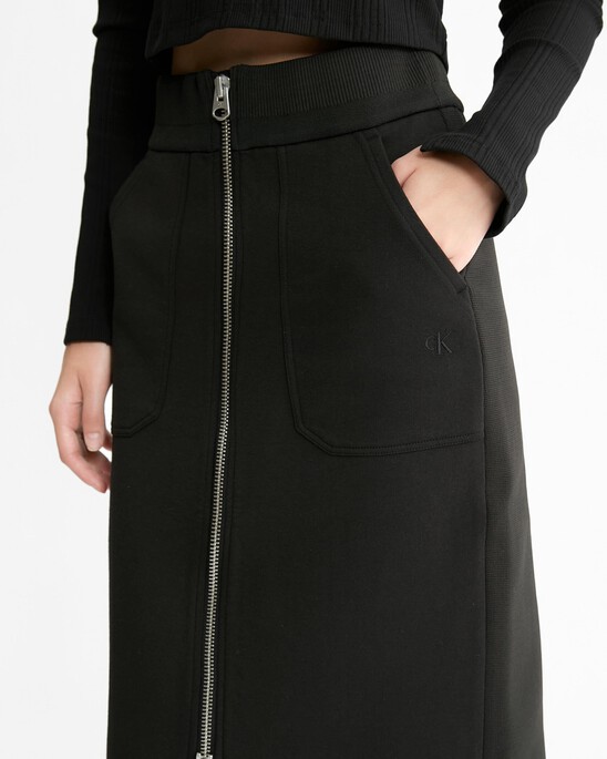 Premium Capsule Front Zip Skirt