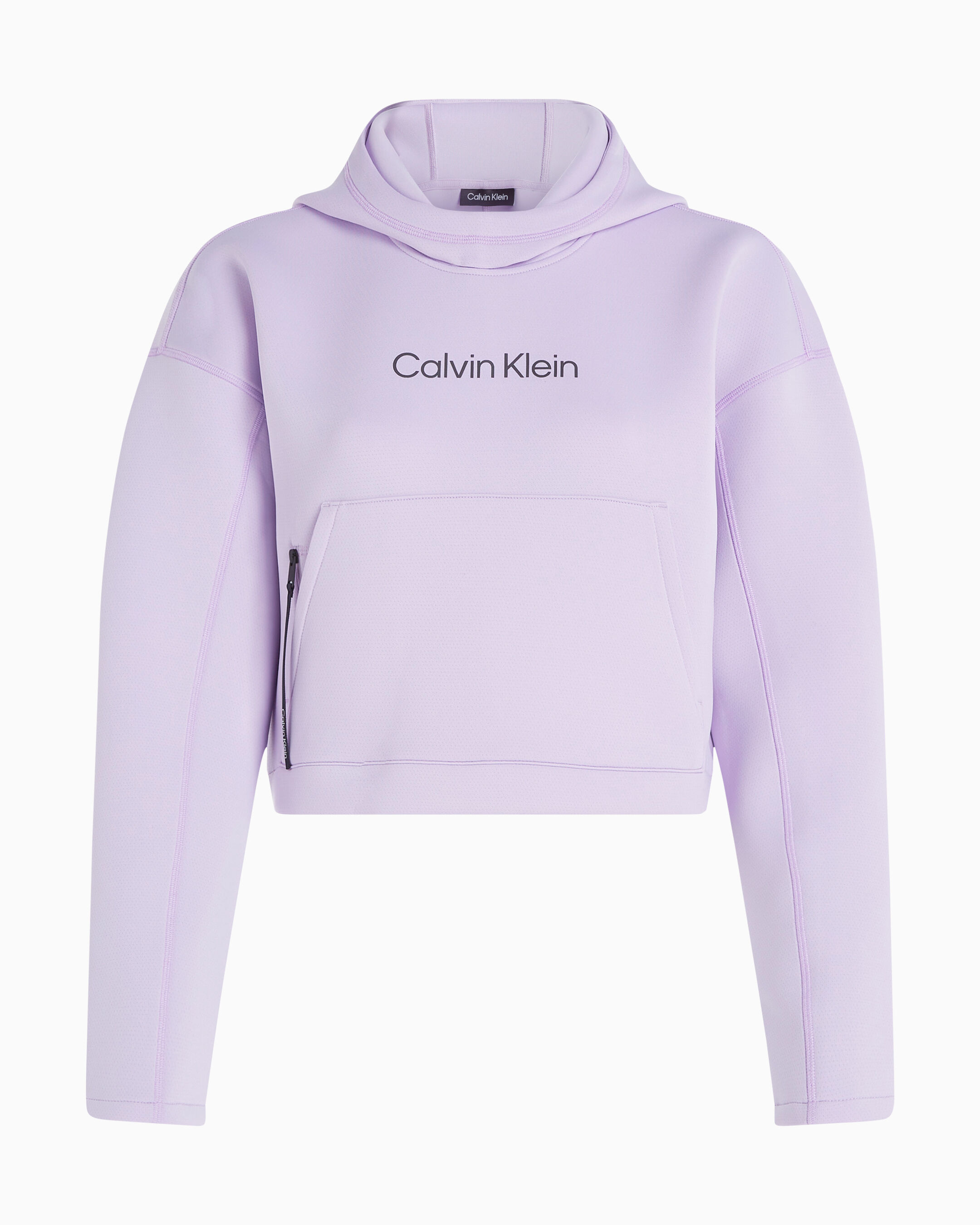 Purple crop hoodie sale