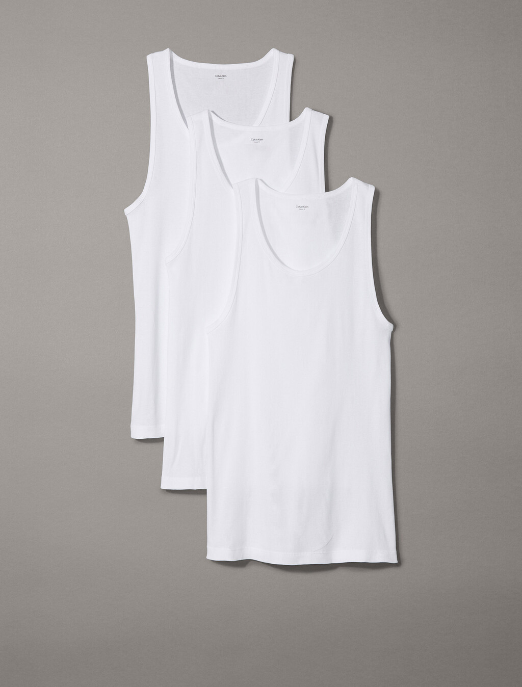 Cotton Classics 3-Pack Tank Top, 3 WHITE (Legacy 100), hi-res