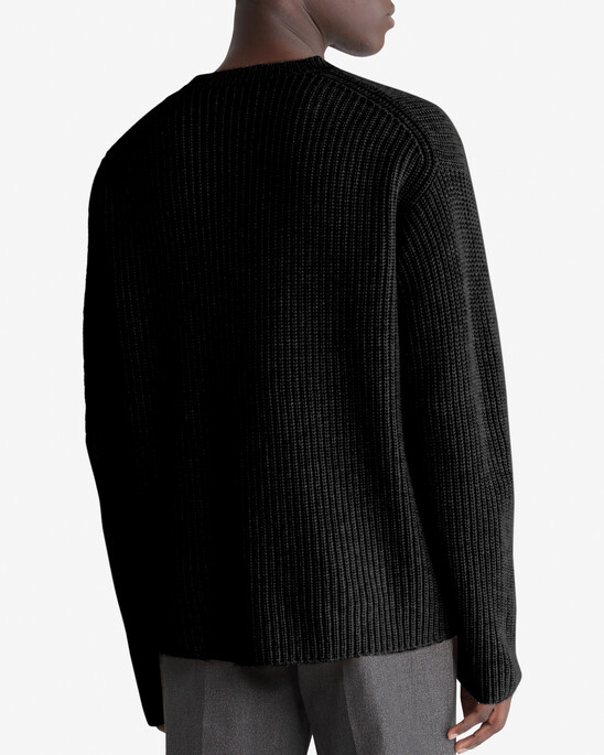 Standards Ribbed Crewneck Sweater