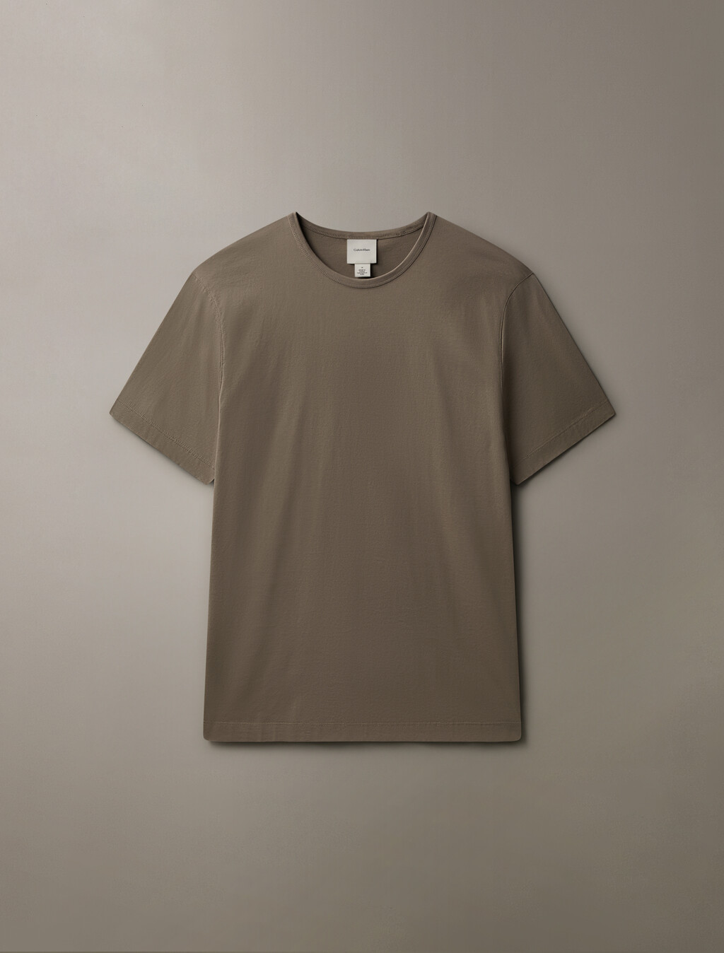 The Calvin Double Mercerized Tee, Driftwood, hi-res