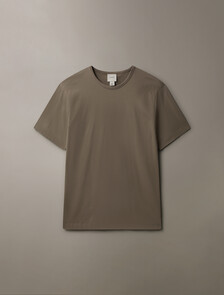 The Calvin Double Mercerized Tee, Driftwood, hi-res
