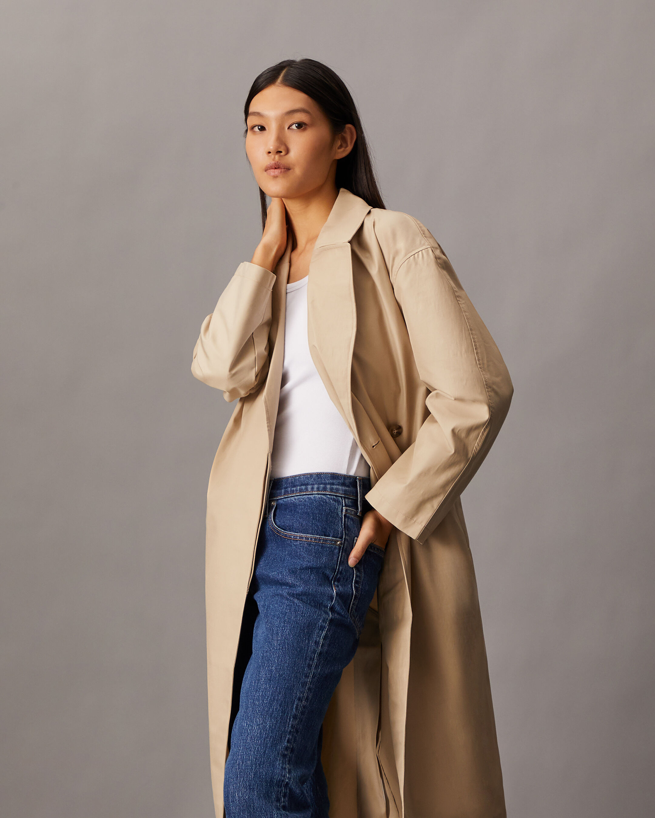 Ck trench coat new arrivals
