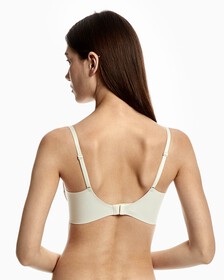 INVISIBLES LACE PUSH UP PLUNGE BRA, Desert Sand Dune, hi-res