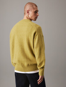 Plush Wool Blend Jumper, Willow, hi-res