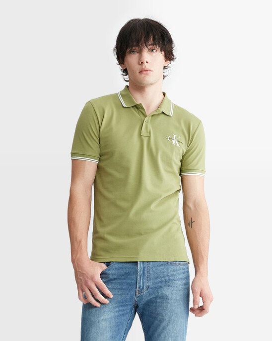 Monologo Slim Tipped Polo