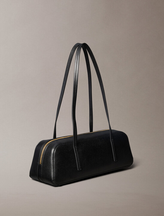 Foil Logo Shoulder Bag