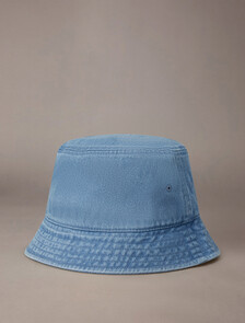 Denim Bucket Hat, New Blue, hi-res