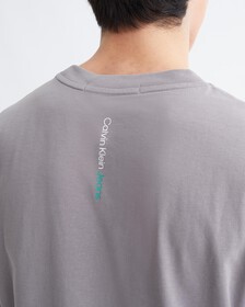 STACKED MONOGRAM TEE, Storm Front, hi-res