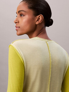 Inside Out Sheer Top, Fragile Sprout, hi-res