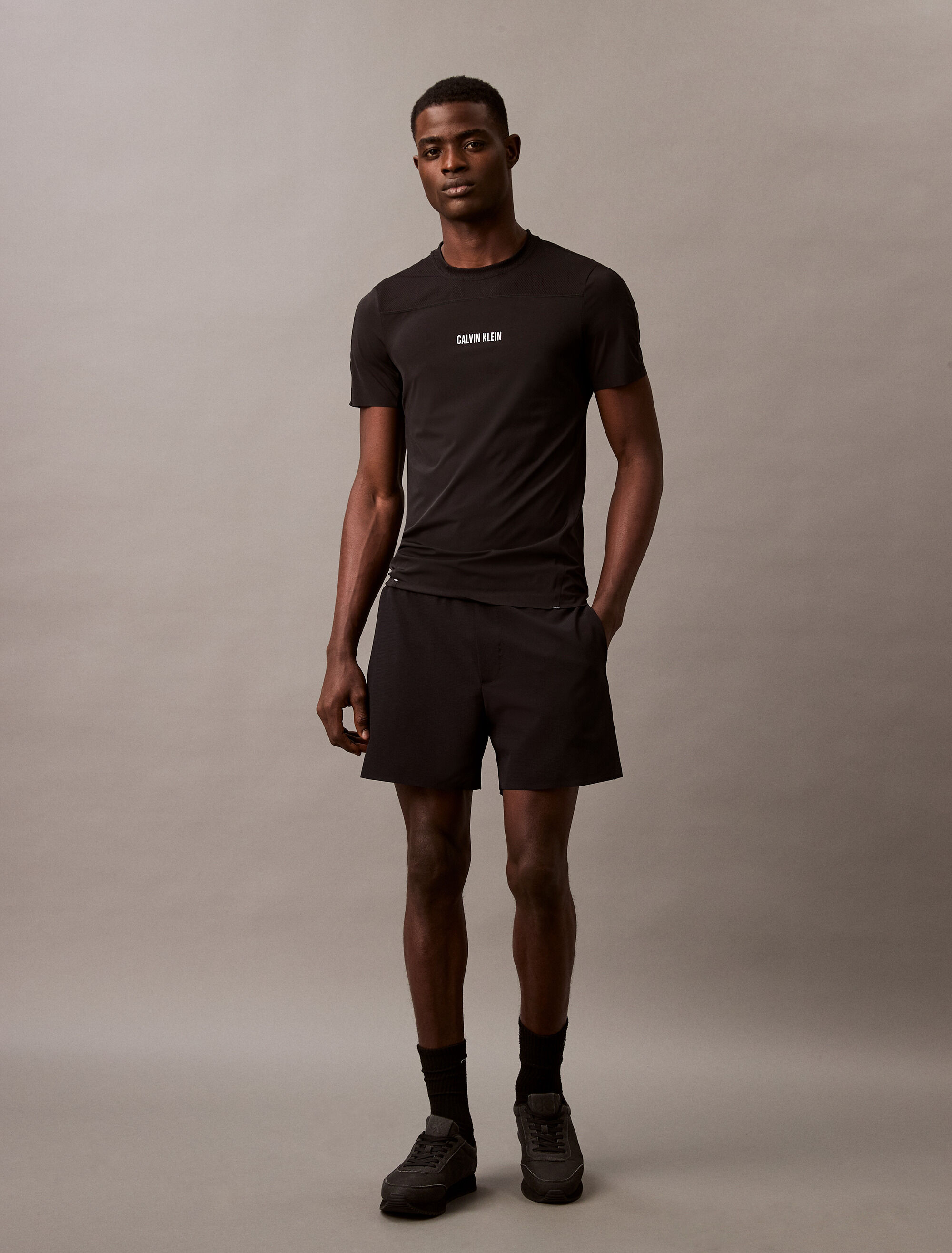 Intense Power Gym T-Shirt | black | Calvin Klein Singapore