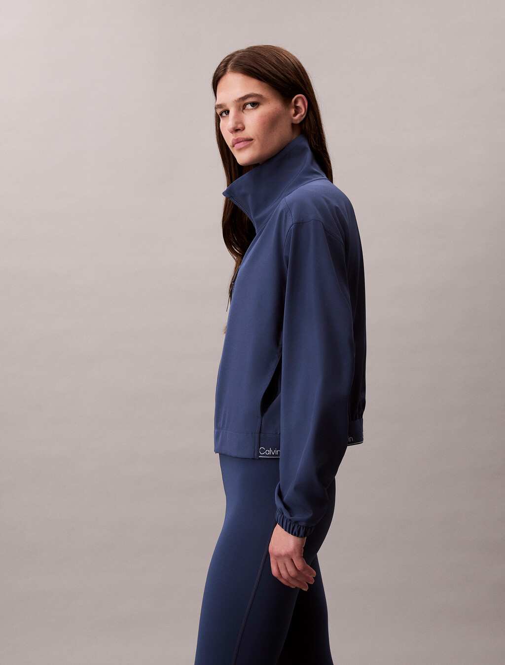 Essentials Modern Sport Windbreaker, Dark Denim, hi-res