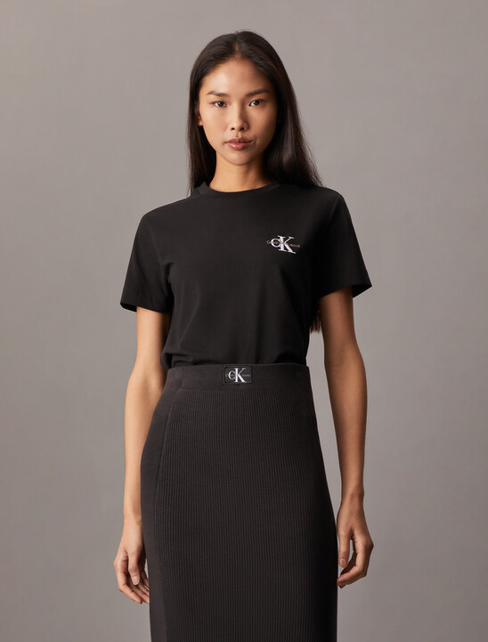 Core Monogram Embroidery Tee