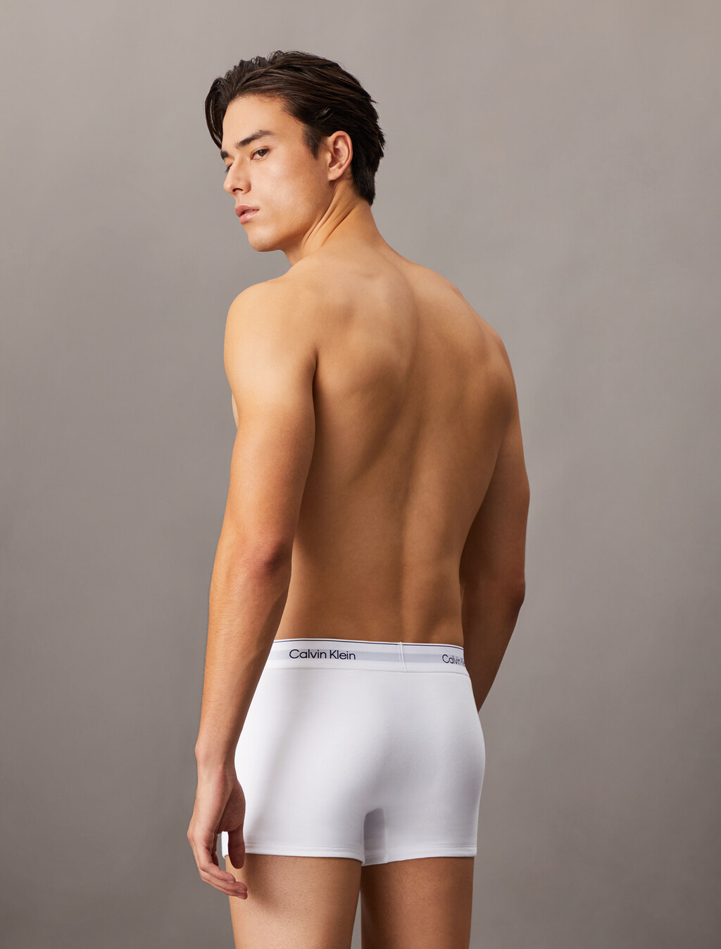 2 Pack Icon Cotton Stretch Trunks, White, hi-res