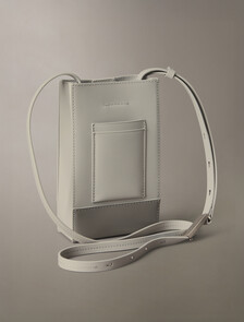 CK Line Mini Crossbody Bag, Mirage Gray, hi-res