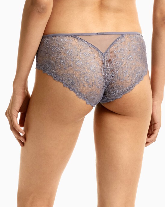 CK Black Mini Floral Lace Hipster