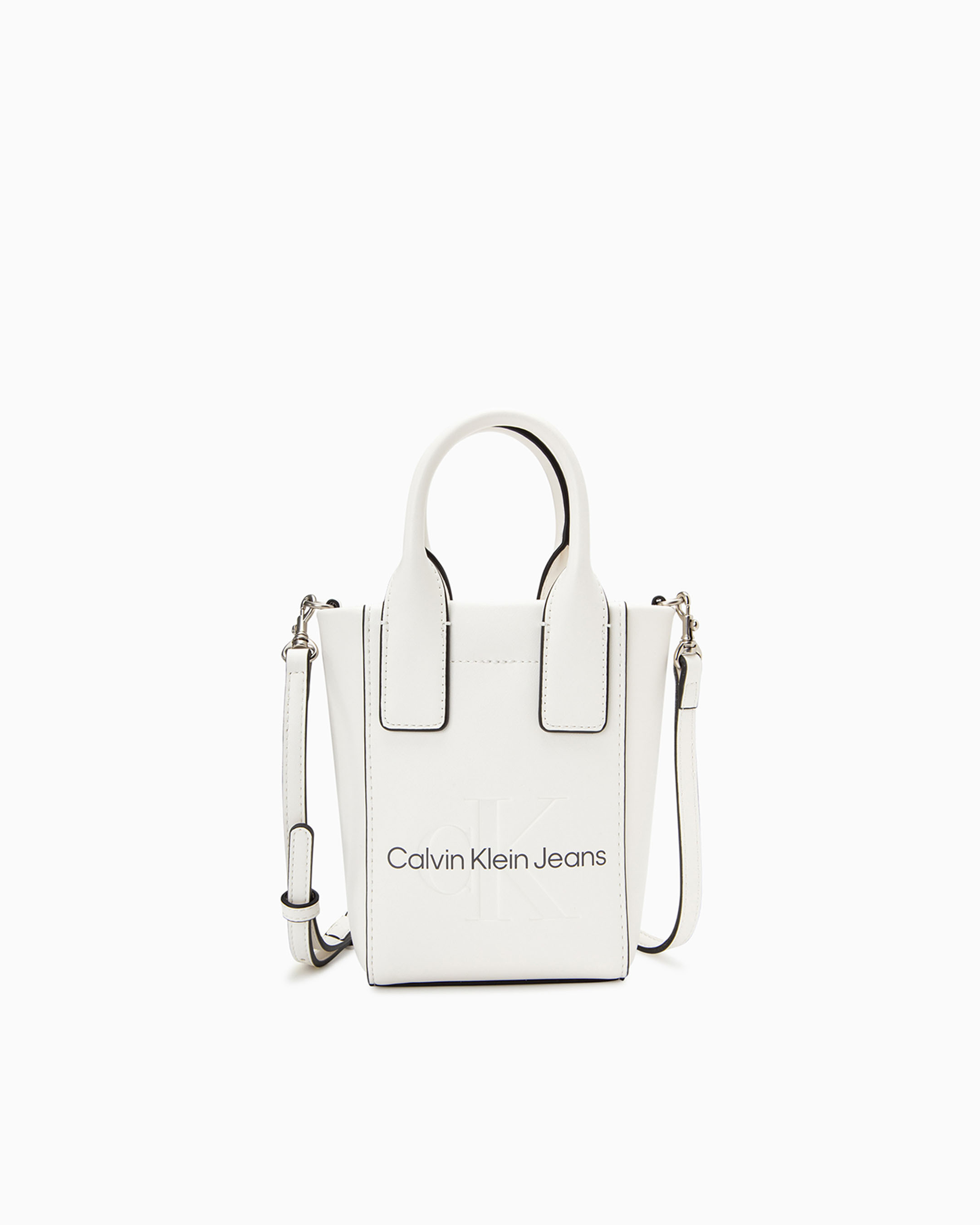 Calvin Klein Monogram Mini Tote SKU: 9449009 