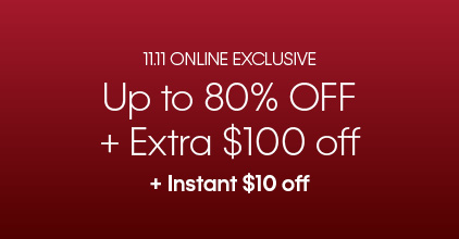 Calvin Klein 11.11 Online Exclusive Up to 80% Off