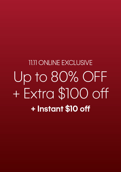 Calvin Klein 11.11 Online Exclusive Up to 80% Off